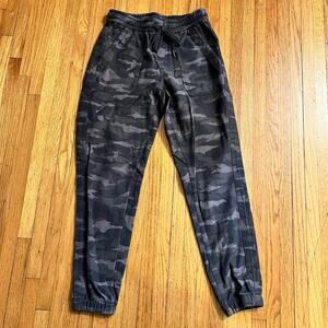 Athleta Pants Womens 4 Green Camo Jogger Sweatpants